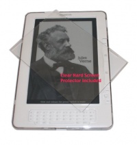 CLEAR mCover® Polycarbonate Hard Shell Cover Case with Hard Screen Protector for 9.7-inch Amazon Kindle DX eBook reader CLEAR mCover® Polycarbonate Hard Shell Cover Case with Hard Screen Protector for 9.7-inch Amazon Kindle DX eBook reader