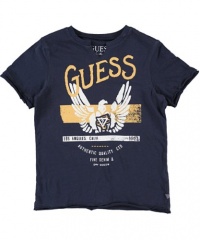 Guess Eagleprint T-Shirt (Sizes 8 - 20) - navy, 12 - 14 Guess Eagleprint T-Shirt (Sizes 8 - 20) - navy, 12 - 14