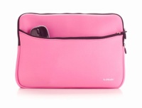 iPearl 13-inch Soft Neoprene Sleeve Case for MacBook & UltraBook laptop (built-in external pocket) - PINK iPearl 13-inch Soft Neoprene Sleeve Case for MacBook & UltraBook laptop (built-in external pocket) - PINK