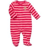 Osh Kosh Infant Girls Microfleece Sleep & Play, I Love You This Much, NB Osh Kosh Infant Girls Microfleece Sleep & Play, I Love You This Much, NB