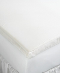 Soothing and supportive, Martha Stewart Collection's Sleep Wise Memory Foam topper relieves tired joints with personalized comfort. Featuring 2 of memory foam that forms to the contours of your body. Soothing and supportive, Martha Stewart Collection's Sleep Wise Memory Foam topper relieves tired joints with personalized comfort. Featuring 2 of memory foam that forms to the contours of your body.