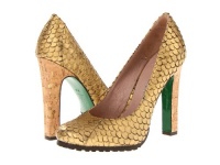 Lisa for Donald J Pliner Women's Rawna Pumps in Antique Gold Lisa for Donald J Pliner Women's Rawna Pumps in Antique Gold