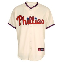 MLB Mens Philadelphia Phillies Ivory Alternate Replica Baseball Jersey MLB Mens Philadelphia Phillies Ivory Alternate Replica Baseball Jersey