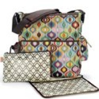 Skip Hop Jonathan Adler Dash Diaper Bags, Wave Multi Skip Hop Jonathan Adler Dash Diaper Bags, Wave Multi