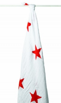 aden + anais Classic Muslin Swaddle Blanket, Radiant Red aden + anais Classic Muslin Swaddle Blanket, Radiant Red