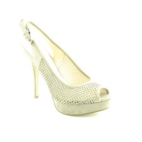 Enzo Angiolini Scarla Slingbacks Peep Toe Slingbacks Shoes Gray Womens Enzo Angiolini Scarla Slingbacks Peep Toe Slingbacks Shoes Gray Womens