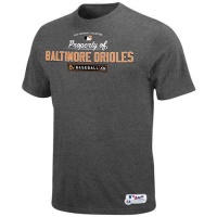 MLB Baltimore Orioles Property of Short Sleeve Basic Crew Neck Tee Men's MLB Baltimore Orioles Property of Short Sleeve Basic Crew Neck Tee Men's