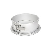 Fat Daddio's Anodized Aluminum 6 Inch x 3 Inch Round Springform Cake Pan Fat Daddio's Anodized Aluminum 6 Inch x 3 Inch Round Springform Cake Pan