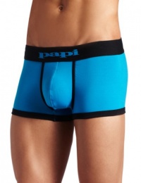 Papi Men's Scotties Solid Brazilian Brief, Blue Rain, Large Papi Men's Scotties Solid Brazilian Brief, Blue Rain, Large