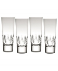 The blazing starburst and vertical cuts of Duchesse highballs lend sparkling elegance to any occasion. This collection is also the perfect complement to Duchesse dinnerware. The blazing starburst and vertical cuts of Duchesse highballs lend sparkling elegance to any occasion. This collection is also the perfect complement to Duchesse dinnerware.