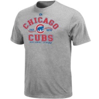 MLB Chicago Cubs Dial It Up Short Sleeve Basic Tee Men's MLB Chicago Cubs Dial It Up Short Sleeve Basic Tee Men's