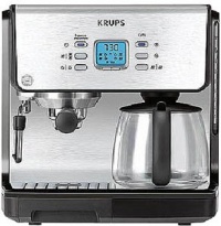 Krups XP2070 Programmable 10-Cup Coffeemaker/15-Bar Pump Espresso Machine Krups XP2070 Programmable 10-Cup Coffeemaker/15-Bar Pump Espresso Machine