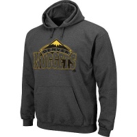 NBA Majestic Denver Nuggets Pop Fleece Pullover Hoodie - Charcoal NBA Majestic Denver Nuggets Pop Fleece Pullover Hoodie - Charcoal