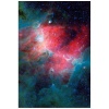 (13x19) Cosmic Epic Unfolds Eagle Nebula in Infrared Space Photo Art Poster Print