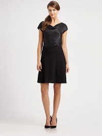 Universally flattering, an A-line skirt featuring intricate seams.Intriguing waistbandConcealed back zipperAbout 21 longViscose/nylonDry cleanMade in USA Model shown is 5'11 (180cm) wearing US size 4. Universally flattering, an A-line skirt featuring intricate seams.Intriguing waistbandConcealed back zipperAbout 21 longViscose/nylonDry cleanMade in USA Model shown is 5'11 (180cm) wearing US size 4.