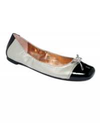 Light a fire. The Embers flats by BCBGeneration are the perfect dose of comfy style with color blocking, bow detail and a flexible sole. Light a fire. The Embers flats by BCBGeneration are the perfect dose of comfy style with color blocking, bow detail and a flexible sole.