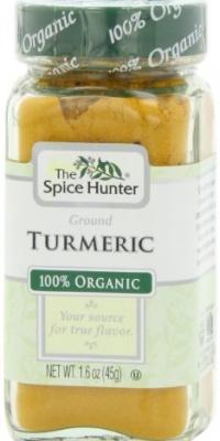 The Spice Hunter Turmeric, Ground, Organic, 1.6-Ounce Jar