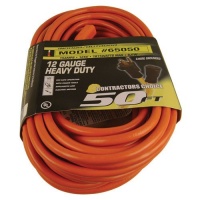US Wire 65050 12/3 50-Foot SJTW Orange Heavy Duty Extension Cord US Wire 65050 12/3 50-Foot SJTW Orange Heavy Duty Extension Cord