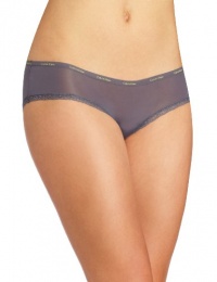 Calvin Klein Women's Bottom Up Hipster, Agate Stone, Small