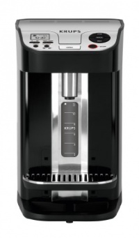 KRUPS KM9008 Cup On Request Programmable 12-Cup Coffee Maker with Removable Built-in Stainless Steel Coffee Tank, Silver and Black