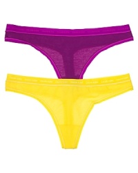 A stretchy one size thong constructed of fine yarns for a comfortable fit. A stretchy one size thong constructed of fine yarns for a comfortable fit.