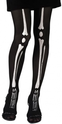 Womens Skeleton Pantyhose(One Size-As Shown) Womens Skeleton Pantyhose(One Size-As Shown)