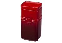 Le Creuset Stoneware 2qt. Coffee Storage Jar, Cherry Le Creuset Stoneware 2qt. Coffee Storage Jar, Cherry