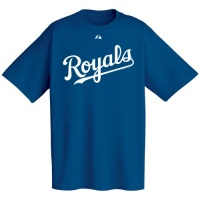 Kansas City Royals Official Wordmark Short Sleeve T-Shirt, Navy Kansas City Royals Official Wordmark Short Sleeve T-Shirt, Navy