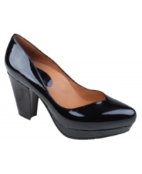 Here and now: With their chic platform soles, the Tarnow pointed-toe pumps by Earthies offer of-the-moment style that looks just right at both the office and after hours. Their contoured footbed with cupped heel, anatomic arch and cradled toe area guarantee comfort. Here and now: With their chic platform soles, the Tarnow pointed-toe pumps by Earthies offer of-the-moment style that looks just right at both the office and after hours. Their contoured footbed with cupped heel, anatomic arch and cradled toe area guarantee comfort.