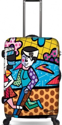 Heys USA Luggage Britto Spring Love 26 Inch Hardside Spinner, Spring Love, 26 Inch Heys USA Luggage Britto Spring Love 26 Inch Hardside Spinner, Spring Love, 26 Inch
