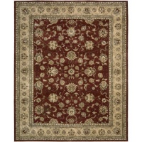 Nourison 2000 2203 Octagon Rug, Brick, 10.0-Feet by 10.0-Feet Nourison 2000 2203 Octagon Rug, Brick, 10.0-Feet by 10.0-Feet