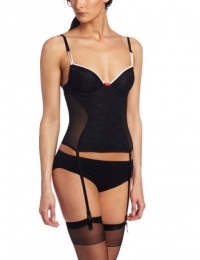 Jezebel Women's Dazzled Bustier With Push Up Bra Jezebel Women's Dazzled Bustier With Push Up Bra