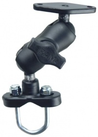 RAM Mounting Systems RAM-B-149ZAU Double Ball Handlebar Mount with Short Arm RAM Mounting Systems RAM-B-149ZAU Double Ball Handlebar Mount with Short Arm