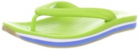 crocs 14204 Retro Flip Flop (Toddler/Little kid),Volt Green/Varsity Blue,3 M US Little Kid crocs 14204 Retro Flip Flop (Toddler/Little kid),Volt Green/Varsity Blue,3 M US Little Kid