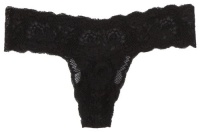 Cosabella Women's Never Say Never Cutie Low-Rise Thong, Black, One Size Cosabella Women's Never Say Never Cutie Low-Rise Thong, Black, One Size