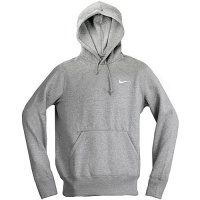 Nike Classic Fleece Hooded Top - Large - Grey Nike Classic Fleece Hooded Top - Large - Grey