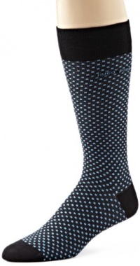 HUGO BOSS Men's Little Square Pattern Socks HUGO BOSS Men's Little Square Pattern Socks