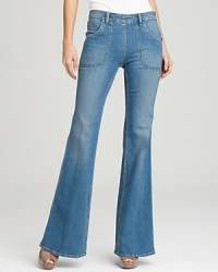 MARC BY MARC JACOBS Jeans - Workwear Wide Leg Jeans in Copacabana