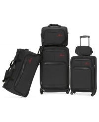 Destination minded. With a bag for every length and kind of trip, this sporty collection makes it easy to set your sights on travel. Sturdy, durable constructions coupled with spinner mobility and easy-carry handles make for a smooth getaway. Destination minded. With a bag for every length and kind of trip, this sporty collection makes it easy to set your sights on travel. Sturdy, durable constructions coupled with spinner mobility and easy-carry handles make for a smooth getaway.