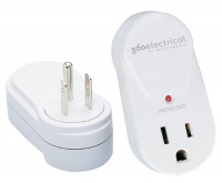 360 Electrical 36083 1-Outlet Compact Rotating Surge Protector 360 Electrical 36083 1-Outlet Compact Rotating Surge Protector