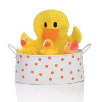 Elegant Baby 4-Piece Bath Bucket Set - Yellow Duck Elegant Baby 4-Piece Bath Bucket Set - Yellow Duck