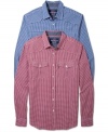 Stylish and sleek, this Ecko Unltd button down is worth check-ing out.