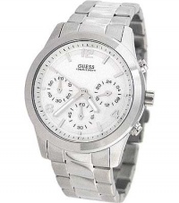 Guess Women's U12605L1 Silver Stainless-Steel Quartz Watch with Silver Dial Guess Women's U12605L1 Silver Stainless-Steel Quartz Watch with Silver Dial