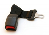 10 Car Seat Belt Extender - Black - Type B (1 wide metal tongue) - Buckles Right In! 10 Car Seat Belt Extender - Black - Type B (1 wide metal tongue) - Buckles Right In!