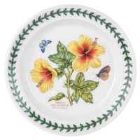 Portmeirion Exotic Botanic Garden Bread and Butter Plate with Hibiscus Motif Portmeirion Exotic Botanic Garden Bread and Butter Plate with Hibiscus Motif