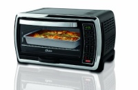 Oster TSSTTVMNDG Digital Large Capacity Toaster Oven, Black/Polished Stainless Accents Oster TSSTTVMNDG Digital Large Capacity Toaster Oven, Black/Polished Stainless Accents