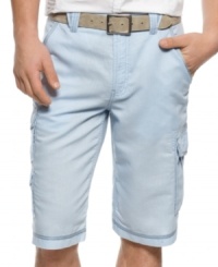 Shorten your list of summer staples with this pair of cargos from INC International Concepts. Shorten your list of summer staples with this pair of cargos from INC International Concepts.
