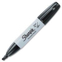 Sharpie Permanent Marker, Chisel Tip, Black (38201) 12 - Count Sharpie Permanent Marker, Chisel Tip, Black (38201) 12 - Count