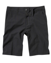 Take a break from your casual cargos rotation and pop in this patterned pair of shorts from Quiksilver. Take a break from your casual cargos rotation and pop in this patterned pair of shorts from Quiksilver.