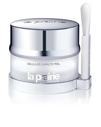 Enlarged pores, caused by genetics, poor exfoliation, sun damage and/or muscle contractions, betray your age as much as wrinkles do. Skin thats uneven, lined and drab makes every decade obvious. Incorporated into your skincare program Cellular 3-Minute Peel is a 3 minute, once a week way to brush on a professional level of exfoliants that can instantly shrink pores, which helps improve the look of overall perfection. With continued use, pores seem to shrink and skin becomes more refined, revealing the more radiant you that lies just beneath the surface. Leaves skin silky and velvety smooth, more even-toned and visibly less lined. Without irritating the skin, employs professional strength AHAs, BHA, Salicylic Acid and Mixed Fruit Acids to rid skin of surface debris via exfoliation, which smoothes and retexturizes skin by speeding fresh, young cells to the surface. Moisturizes and protects skin from moisture loss. Dermatologist-tested, allergy-tested, non-comedogenic. Enlarged pores, caused by genetics, poor exfoliation, sun damage and/or muscle contractions, betray your age as much as wrinkles do. Skin thats uneven, lined and drab makes every decade obvious. Incorporated into your skincare program Cellular 3-Minute Peel is a 3 minute, once a week way to brush on a professional level of exfoliants that can instantly shrink pores, which helps improve the look of overall perfection. With continued use, pores seem to shrink and skin becomes more refined, revealing the more radiant you that lies just beneath the surface. Leaves skin silky and velvety smooth, more even-toned and visibly less lined. Without irritating the skin, employs professional strength AHAs, BHA, Salicylic Acid and Mixed Fruit Acids to rid skin of surface debris via exfoliation, which smoothes and retexturizes skin by speeding fresh, young cells to the surface. Moisturizes and protects skin from moisture loss. Dermatologist-tested, allergy-tested, non-comedogenic.